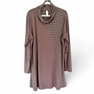 Chalet Bamboo Blend Turtleneck Long Sleeve 1X Top